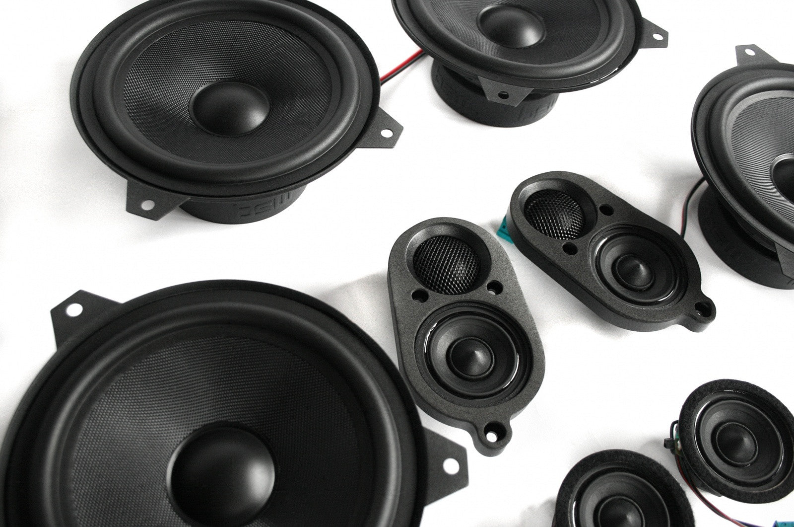 Bavsound Stage One Speaker Upgrade for E46 Coupe with Standard Hi-Fi